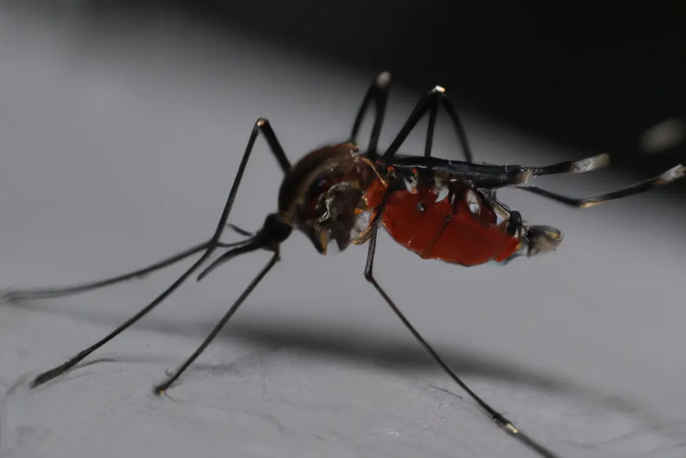 Moustique Tigre suceur de sang